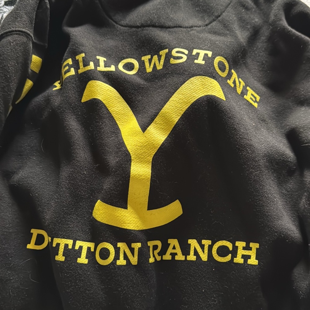 Yellowstone Dutton Ranch Black Hoodie